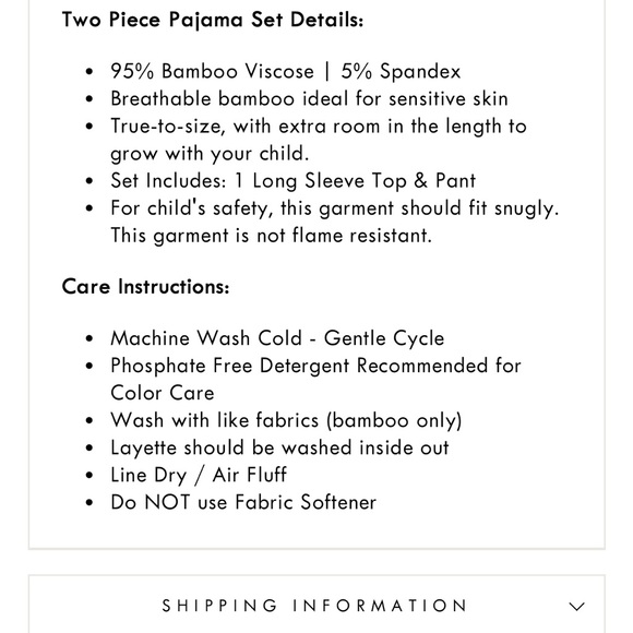 New Caden Lane Color Me Pajamas 2 Piece Set Enchanted Unicorns. Size 4T - Picture 7 of 8